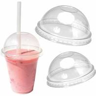 clear plastic cups and lids