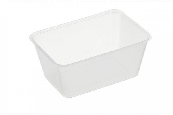 rectangular plastic container