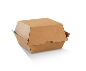 cardboard burger box