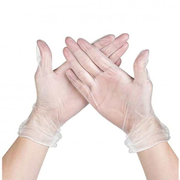 Disposable Clear Vinyl Powder Free Gloves
